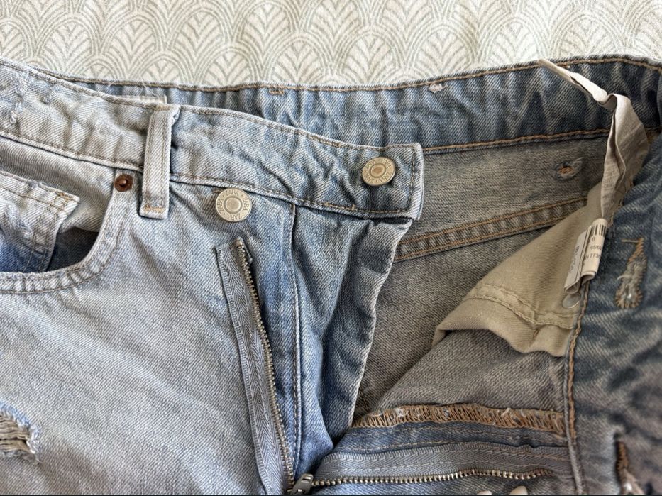 Дънкови бермуди ZARA
