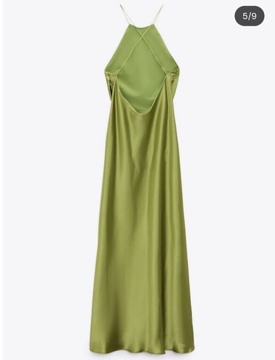 Сатенена рокля Zara