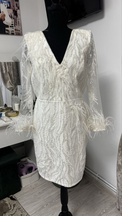 Rochie de cununie civila facuta pe comanda