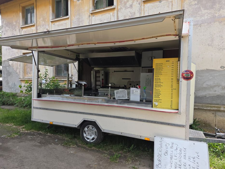 Vand rulota fast food echipata complet