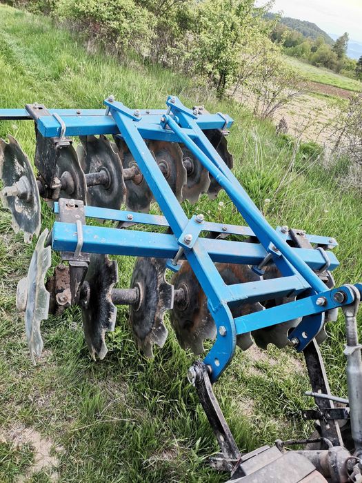 Трактор Yanmar F175 4х4 с плуг, дискова брана, картофосадачка