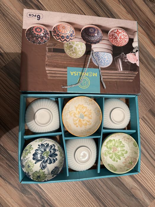 набор пиал. 6 шт