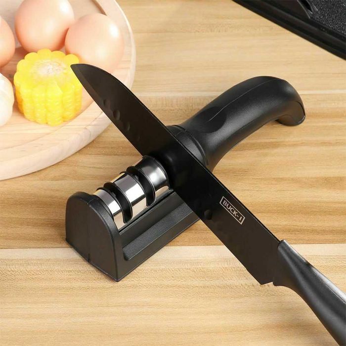 3 in 1 Dispozitiv de ascutit cutite, foarfece, etc Nou ambalat!