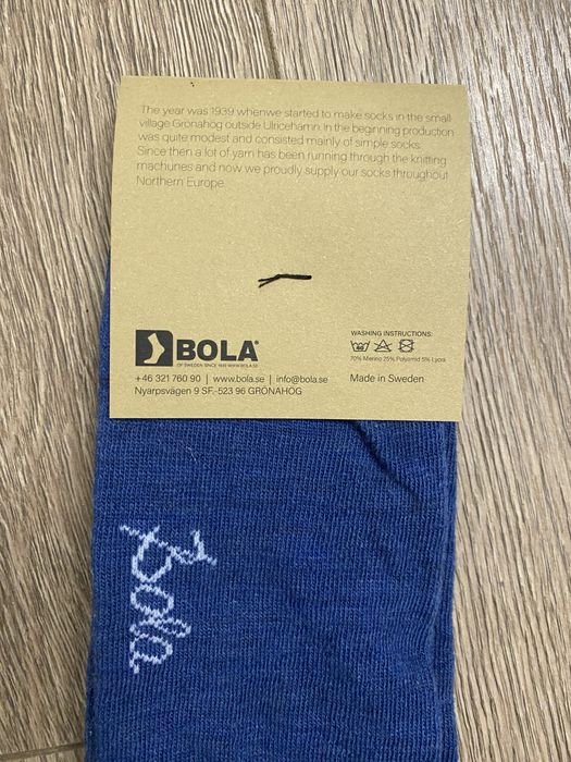 Șosete suedeze BOLA de lana merinos