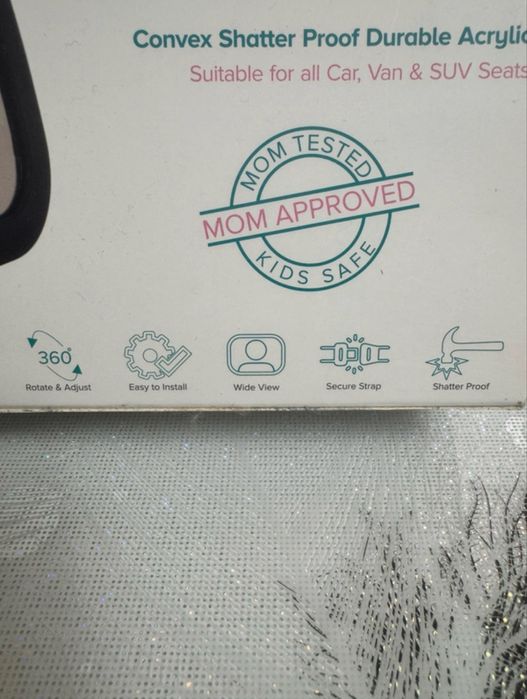 Oglindă 360 grade pentru tetiera spate