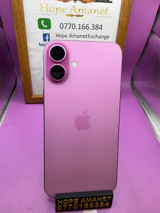 HOPE AMANET P2-Iphone 16 plus 128 GB/97% BAT 266 cicl