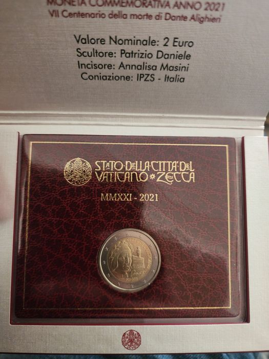 Нумизматика монеты 2 евро Ватикана