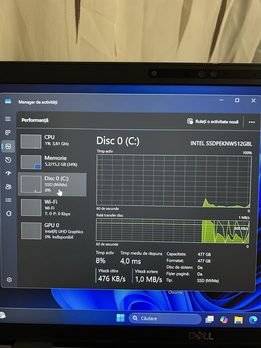 Laptop i5gen 12 | 16gb ram DDR5| SSD m2 NVMI 500gb