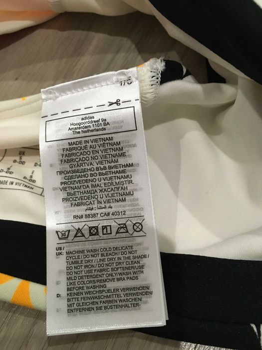 Adidas & Rich Mnisi Crop Top S