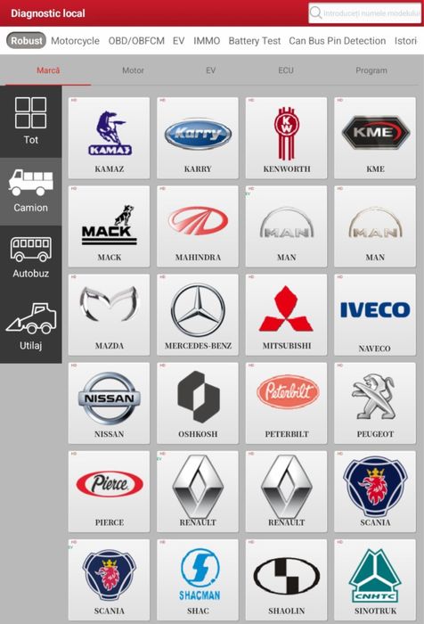 Tester/Diagnoza Camioane/Autocare Launch x431-Smartlink C2.0+Tableta