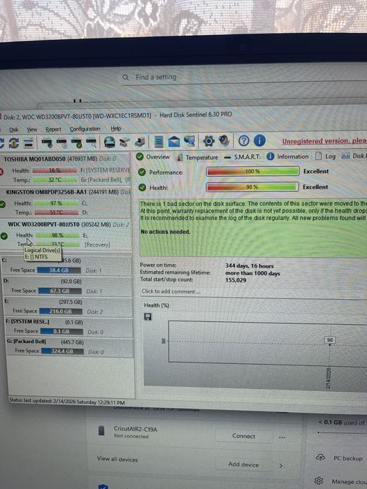 Hdd 320gb foarte bun!