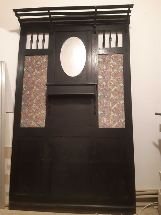 Автентична ретро закачалка от дъб