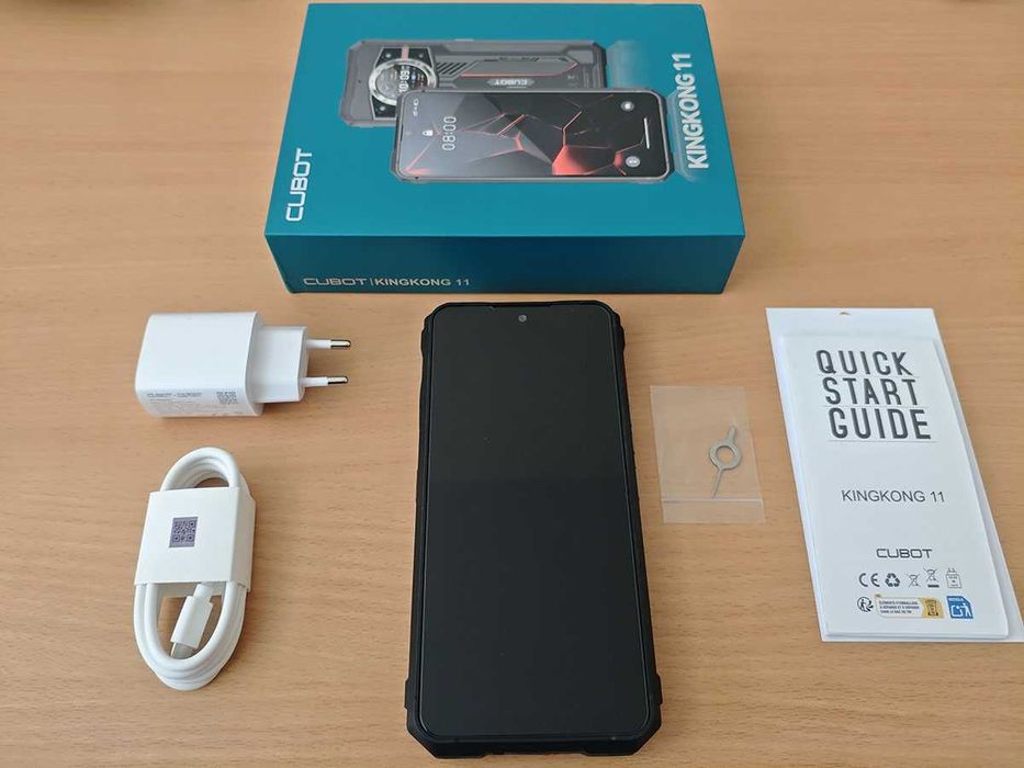 Нов Cubot Kingkong 11, 16гб рам, 256гб, удароустойчив, 5G, 10200mah