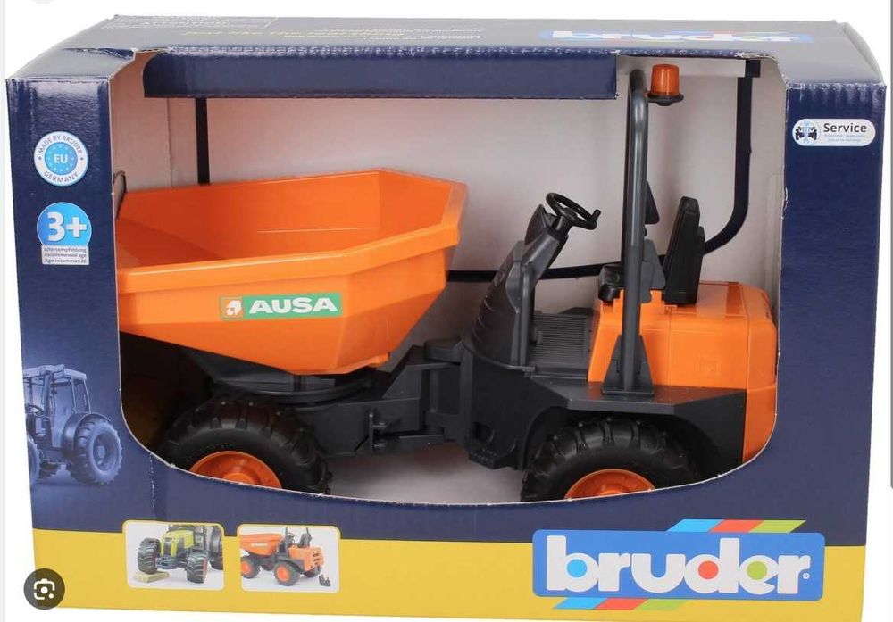 Scania cu macara Liebherr - Bruder 3571 Ausa Minidumper - Bruder 02449