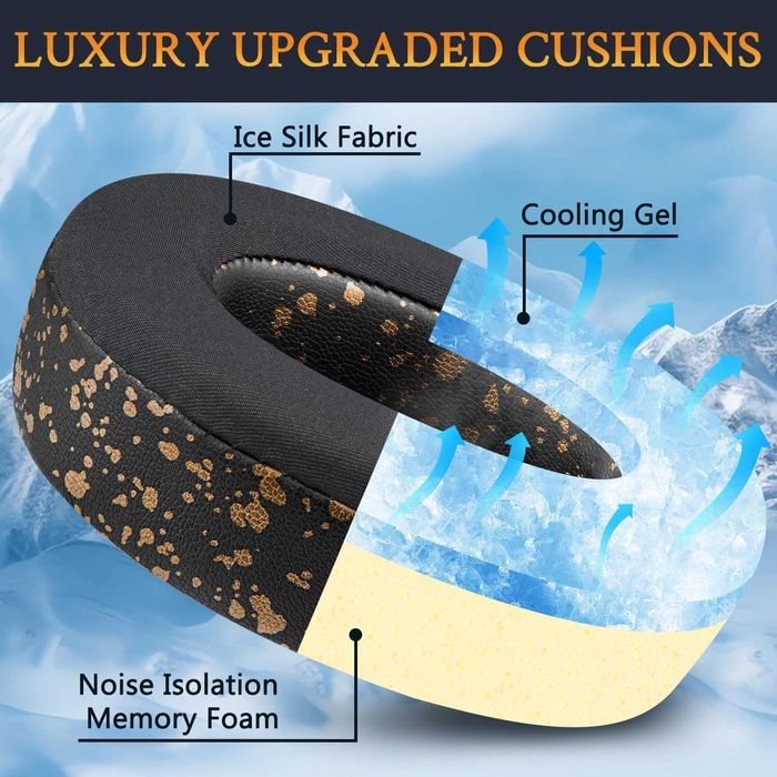 SOULWIT Охлаждащи гел резервни възглавнички за Beats Studio Pro