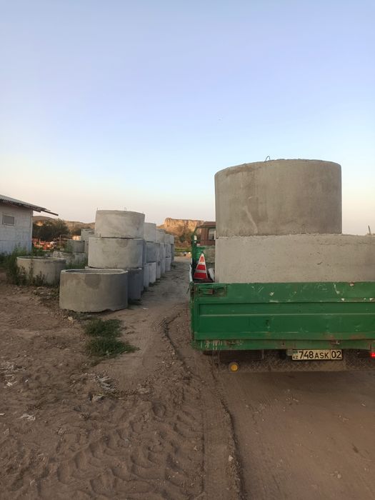 бетонные кольца септика  туалета