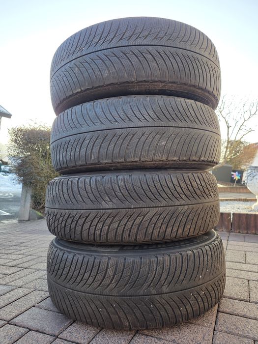 Jante Originale VOLVO + Cauciucuri 235 60 r18 Michelin DOT2022 Iarnă