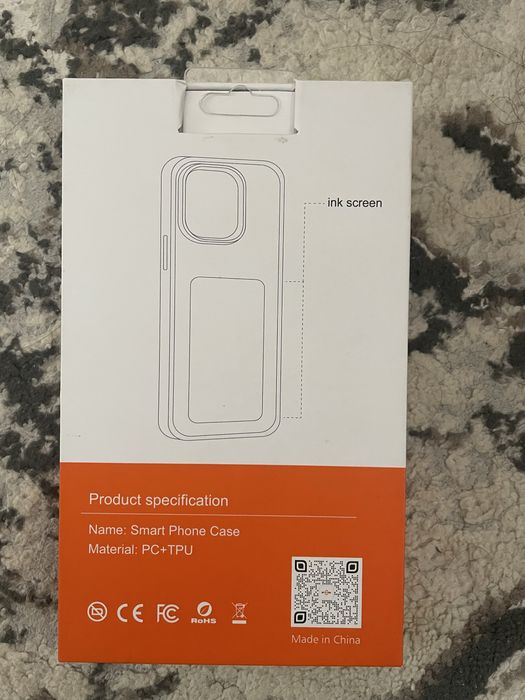 Продаю чехол с электронными чернилами (NFC-ink)
