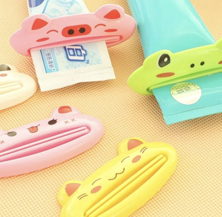 Выдавливатель зубной пасты — креативный дозатор для ленивых, с мультяш