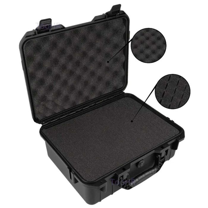 Geanta rigida cu burete modular valiza impermeabila IP67 365/200/110mm