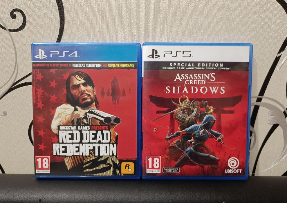 Игры на дисках ps4/ps5