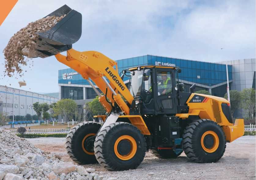 Новинка! Фронтальный погрузчик / Frontal Yuklagich 855H MAX