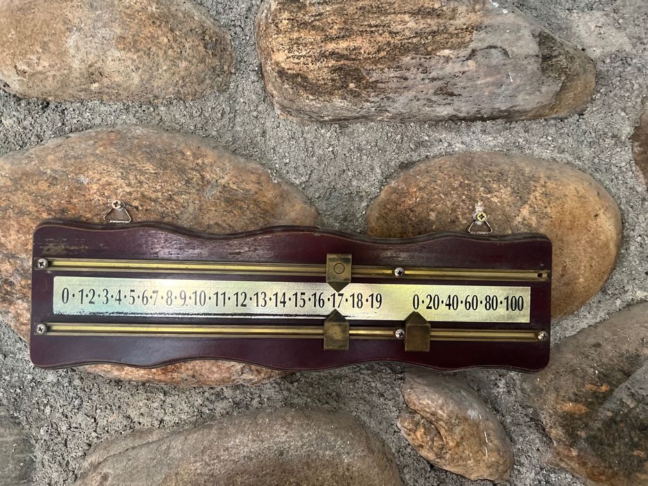 Винтидж масивна игрална маса за карамбол