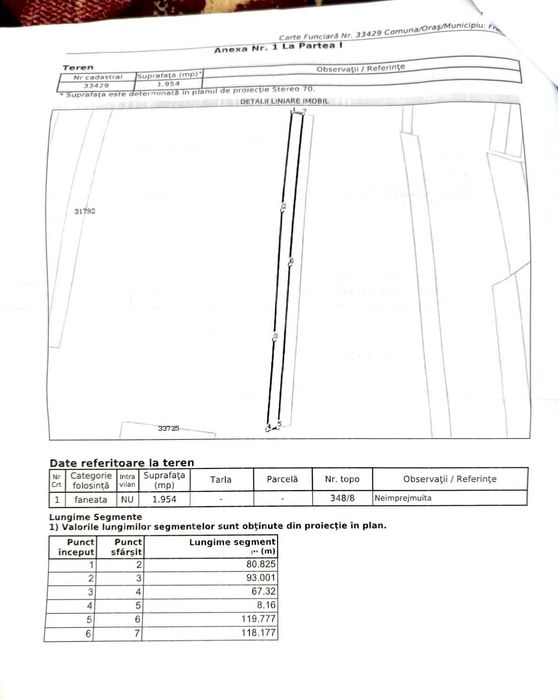 Teren 3930 mp Bucsoaia - Gura Humorului
