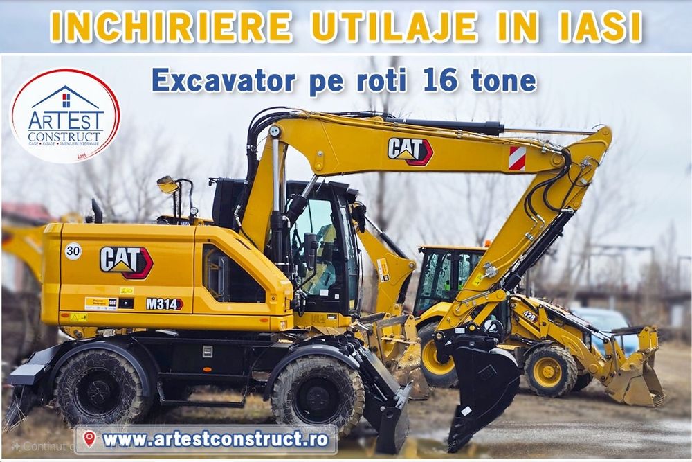Buldoexcavator de inchiriat **In Iasi si localitatile limitrofe**