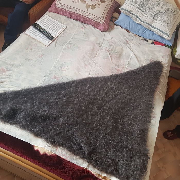 Шаль пуховая, очень теплая