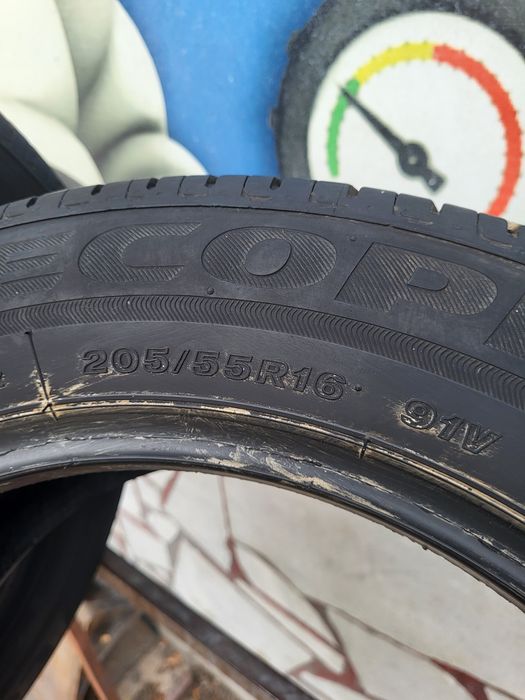 205 55 16 Bridgestone 2бр летни дот 22