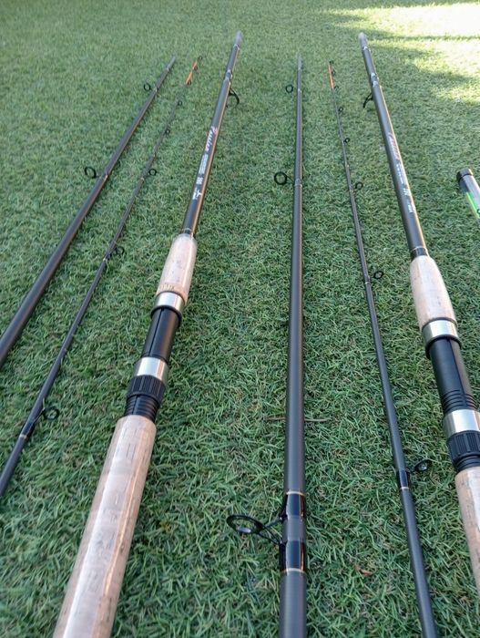 Set 2 lansete Feeder  3.9m + 2 mulinete SP 6000 8+1 rulmenți