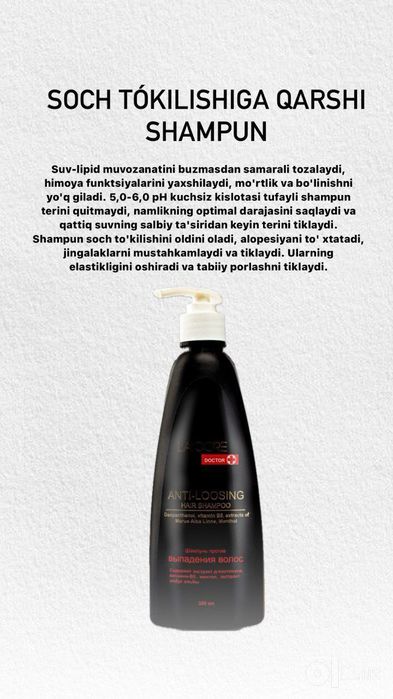 LA'CORE dan sochlar uchun