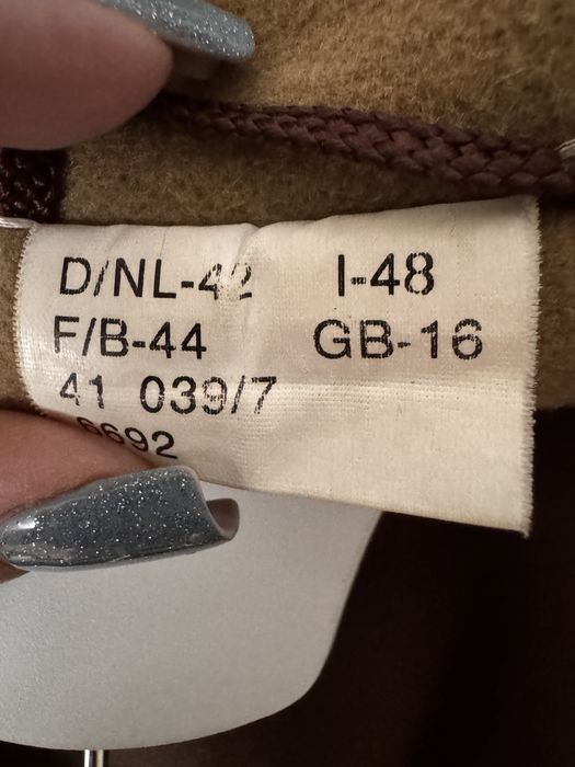 Palton lana si casmir Wega, marime 42