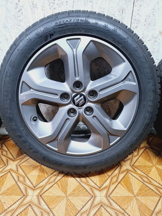 Set jante te Originale Suzuki  Vitara 5x114,3  215 55 17 iarna