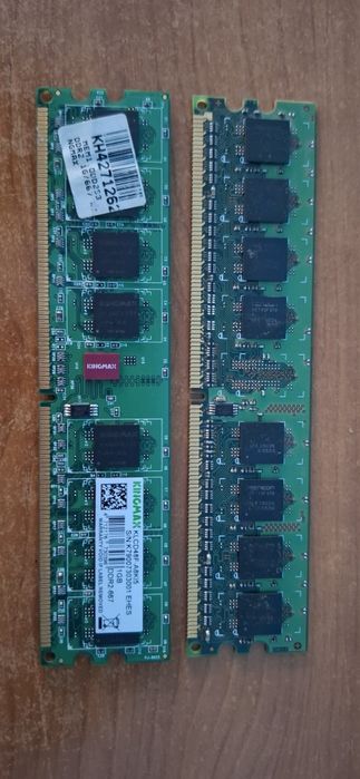 2x RAM DDR2 1GB 667MHz Kingmax + NGMAX