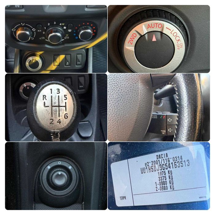 DACIA Duster 1,5 Dci 110 cp ,4x4,EURO 6,Pilot Automat -Proprietar,2016