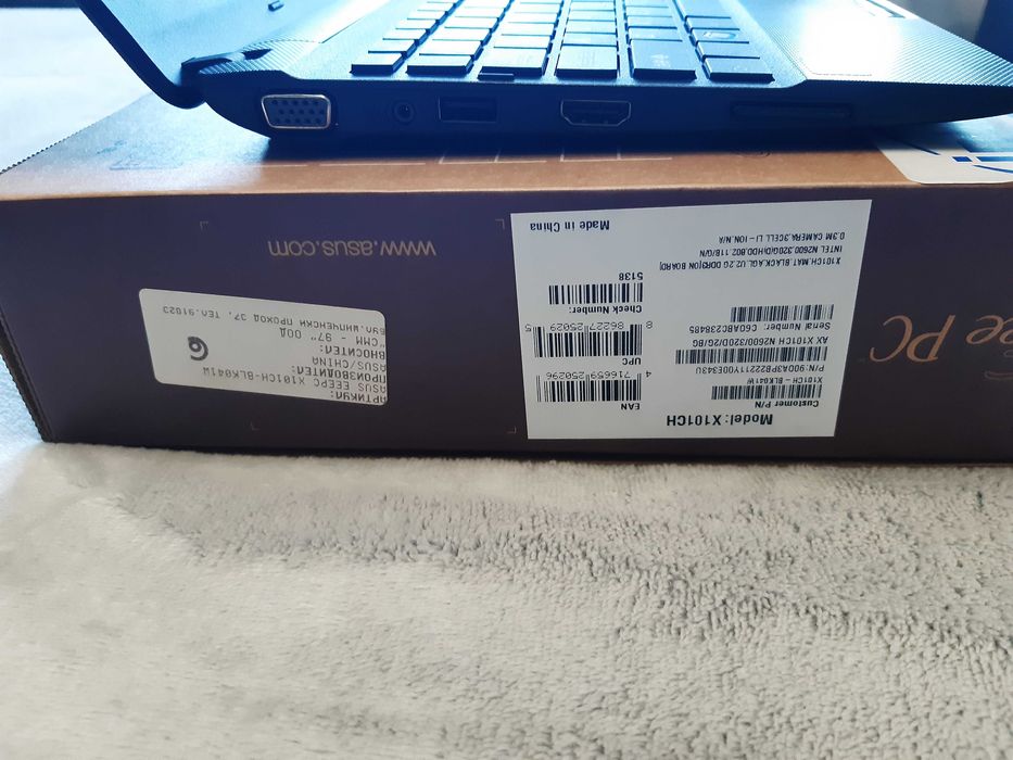 Лаптоп  -  ASUS EEE PC -10,1" , като НОВ