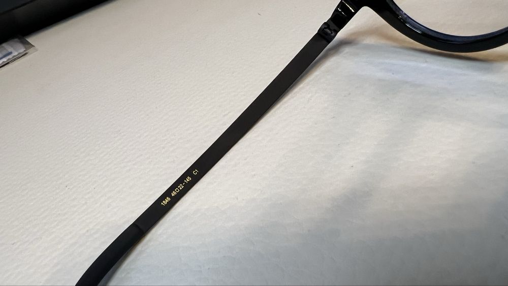 Lindberg 1846 rame de ochelari noi lentile fara dioptrii protectie pc