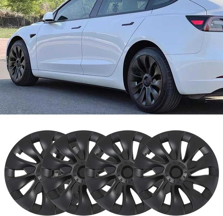 Капаци на колелата на Tesla Model 3, тапицерии на колелата