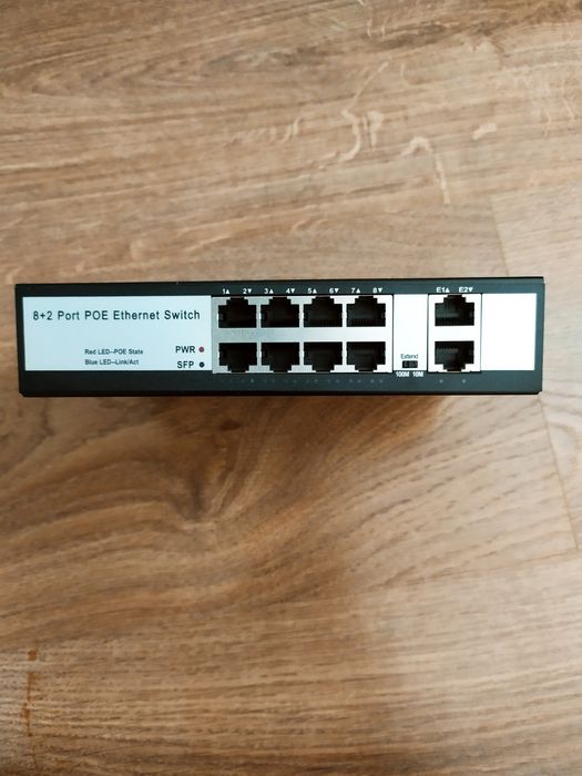 Коммутатор РоЕ 4+2, 8+2.