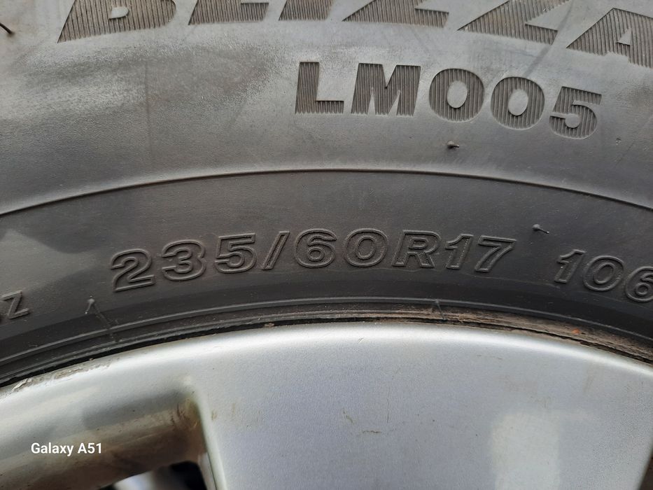 Ляти джанти с гуми за МЕРЦЕДЕС ДЖИП 5×112,17цола