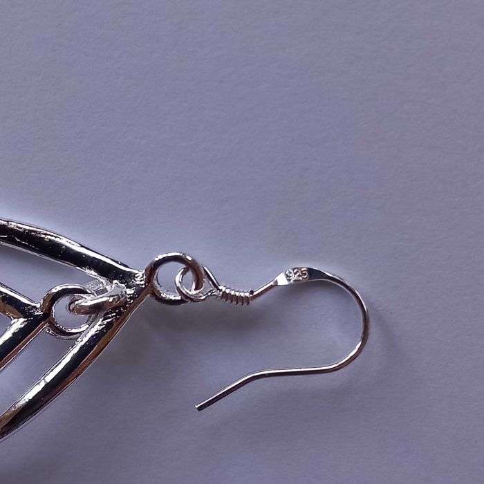 Сребърни обеци 925