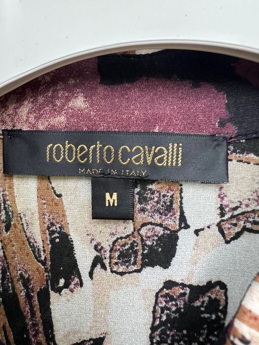 Roberto Cavalli копринена риза