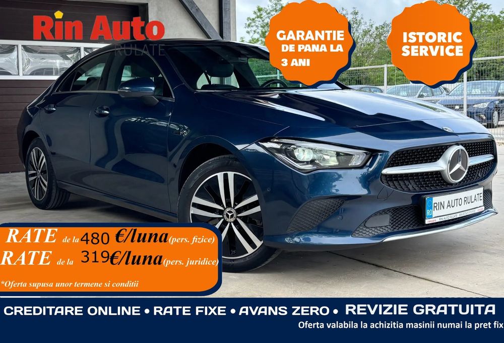 Mercedes-Benz CLA 250 Garantie - TVA 21% - Posibilitate vanzare si in RATE Credit Leasing