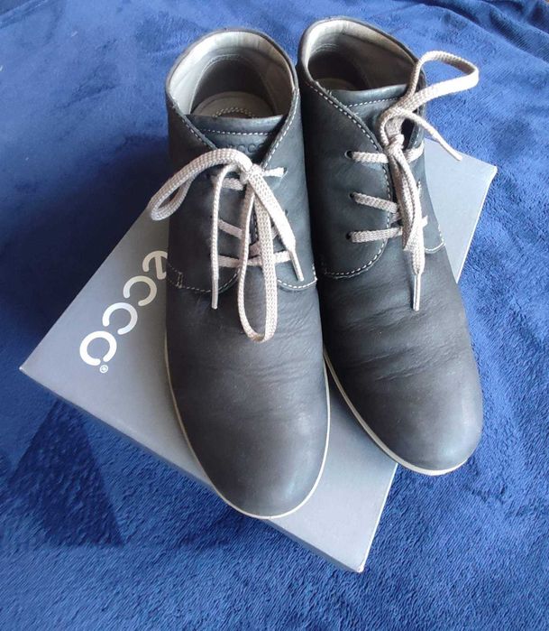 Ортопедични дамски обувки боти ботуши EССО, естествена кожа, 39-40