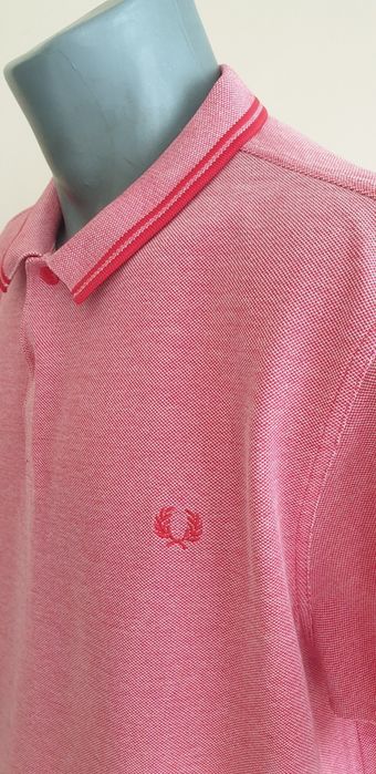 Fred Perry Pique Cotton Mens Size XL - 2XL ОРИГИНАЛ! Мъжка Тениска!