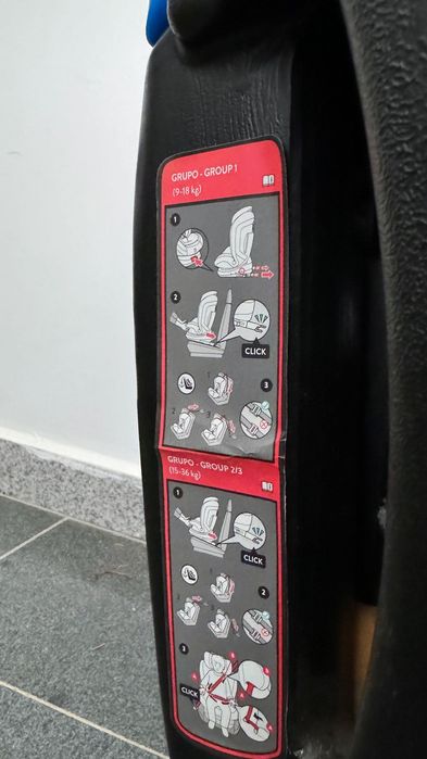 Scaun auto copii isofix