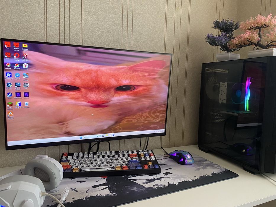 Продам полный игровой сетап (i5-12400F / GTX 1650 / 27" 100Hz)
