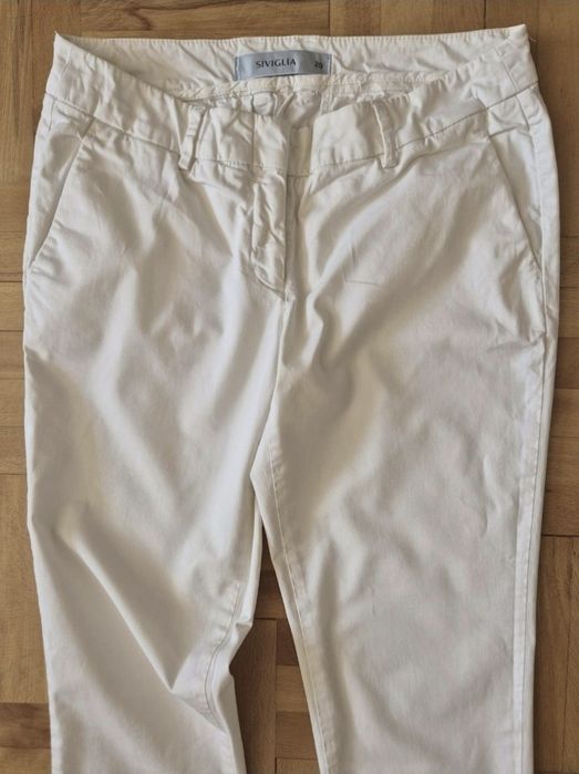 Pantaloni premium Siviglia, Slim Fit, Made In Italy, Femei - 29 (M)
